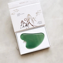 Load image into Gallery viewer, Jade Gua Sha Facial Lifting Tool